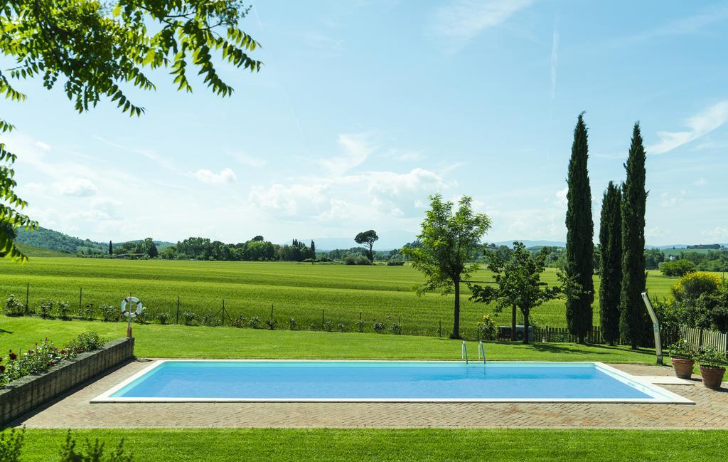 Villa San Fabiano With Heated Pool Monteroni d'Arbia Bagian luar foto